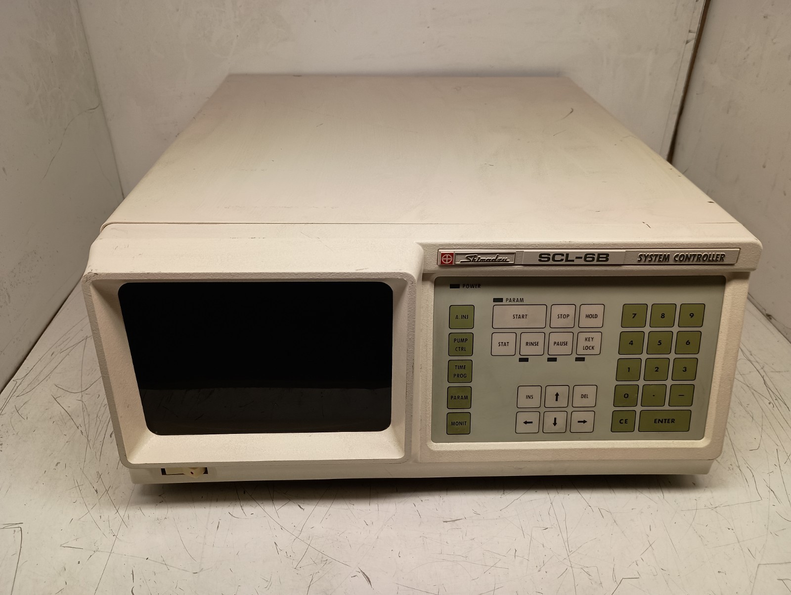 Shimadzu SCL-6B System Controller Auto Injector *Powers on, untested