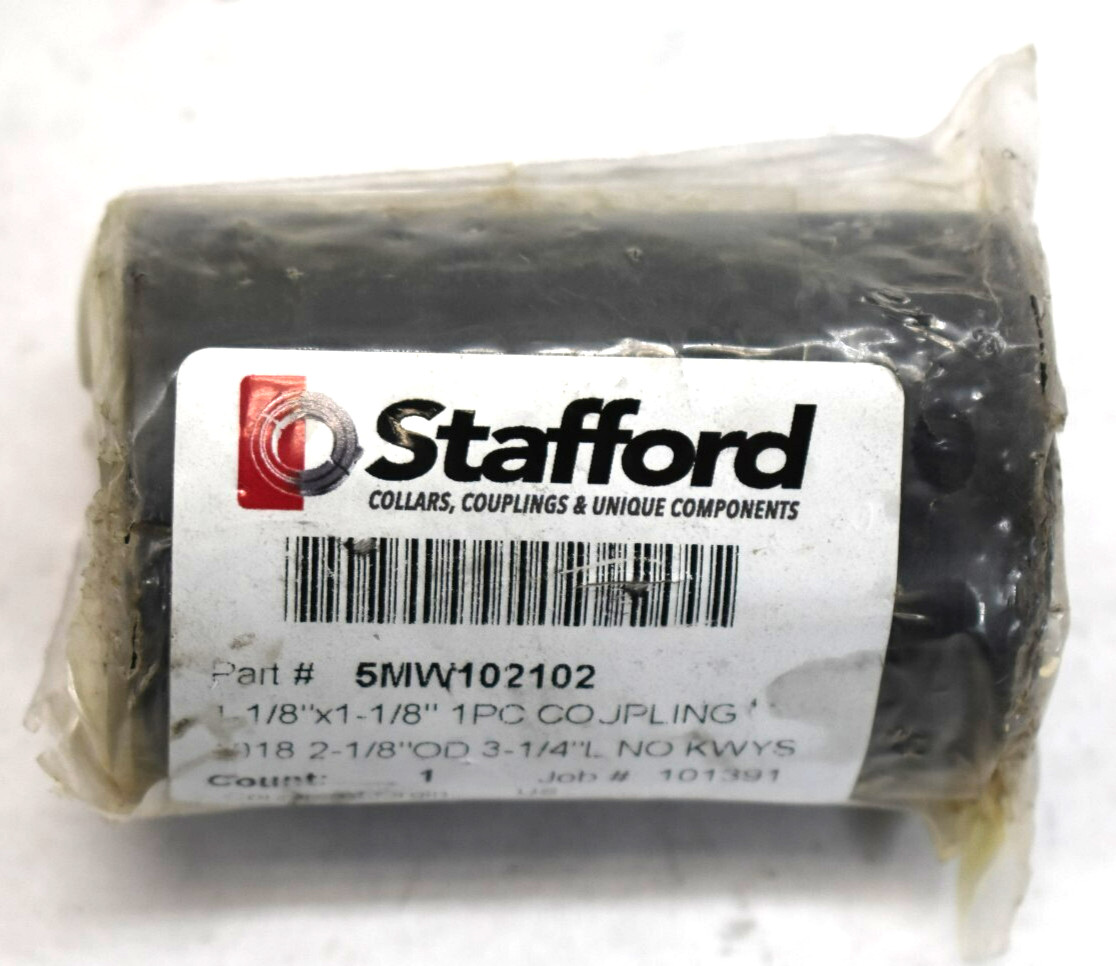 Stafford 5MW102102 Remachinable One Piece Split Coupling 1-1/8″ x 1-1/8″ 101391