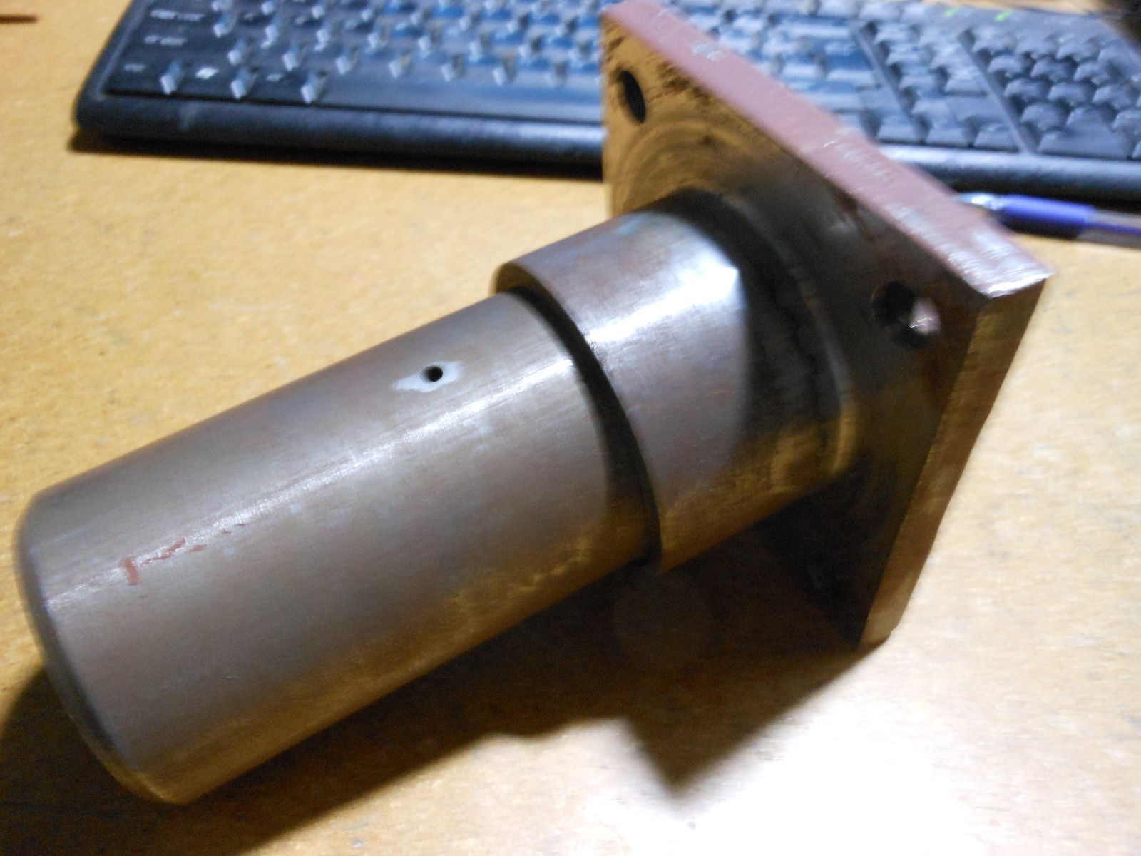 LAKE SHORE / OLDENBURG SHOULDERED SHAFT PART # 2B1-1046 NSN: 3040-01-163-6032