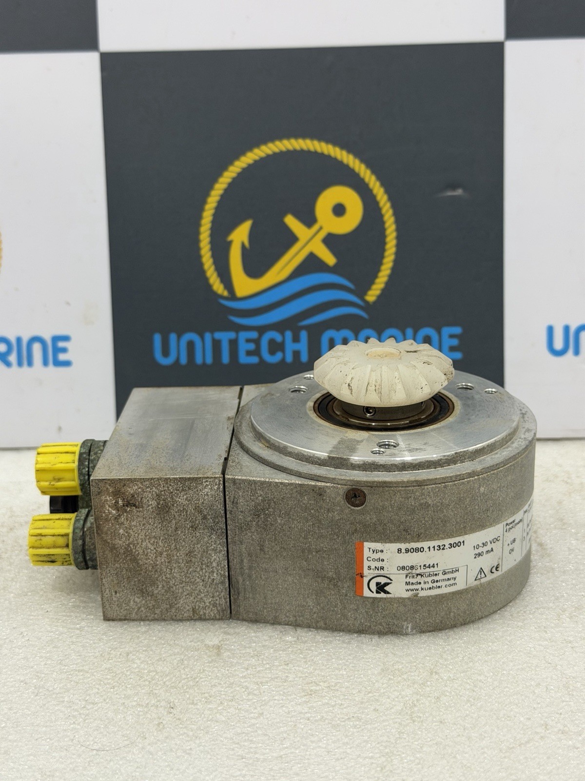 Kubler 8.9080.1132.3001 Absolute Rotary Encoder Profibus 10-30VDC