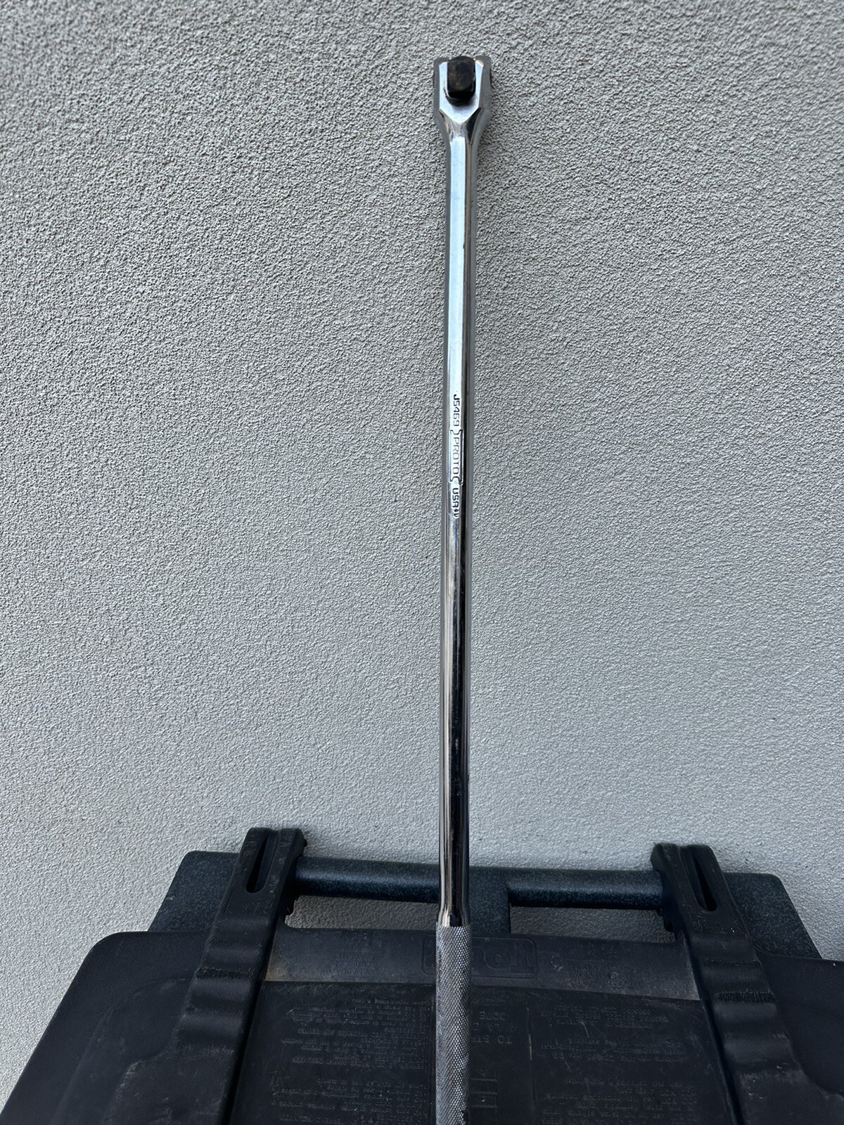 Proto J5469 Flex Handle: Chrome-Plated 24″ OAL, Chrome USED