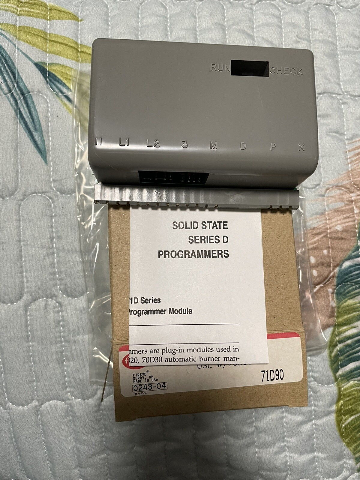 FIREYE 71D90 D-SERIES PROGRAMMER