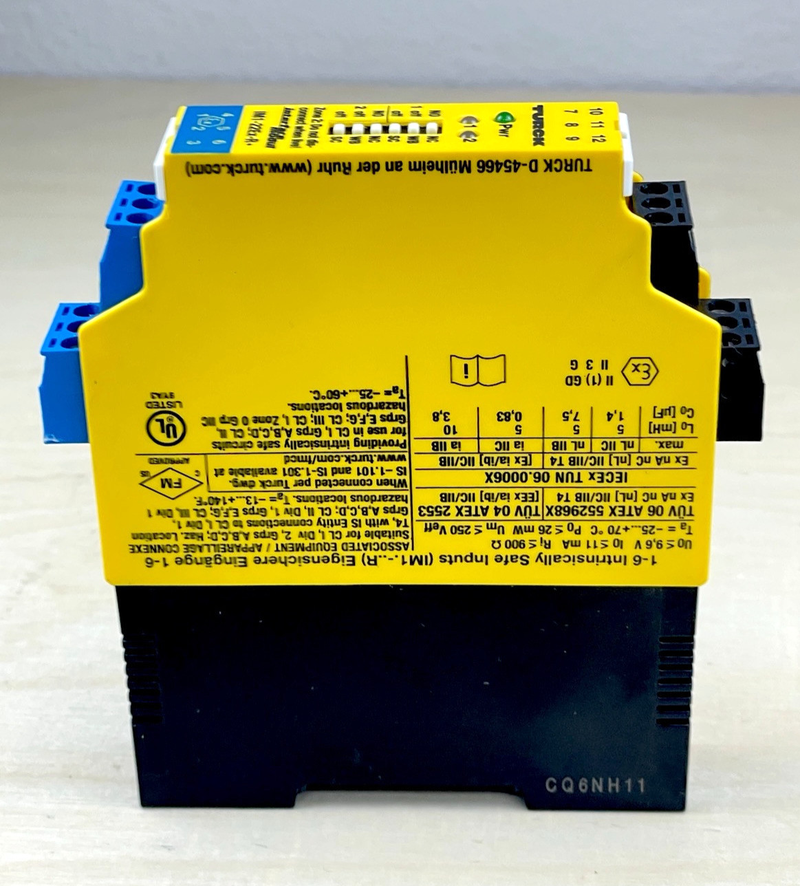 Turck IM1-22Ex-R Isolating Switching Amplifier, 2-Channel