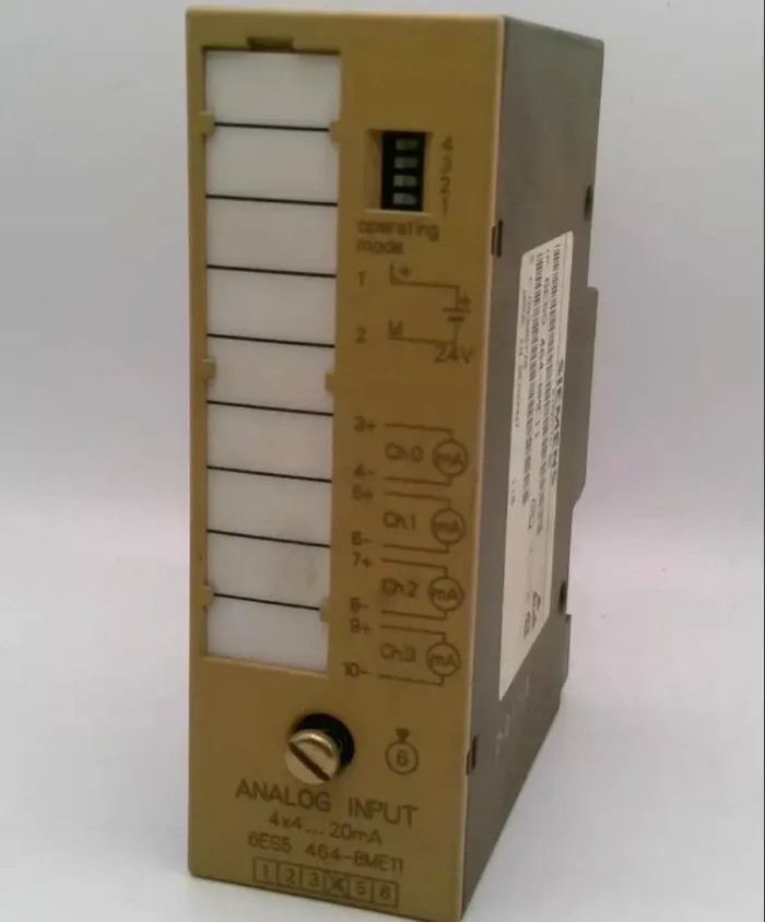 SIEMENS 6ES5464-8ME11 ANALOG INPUT