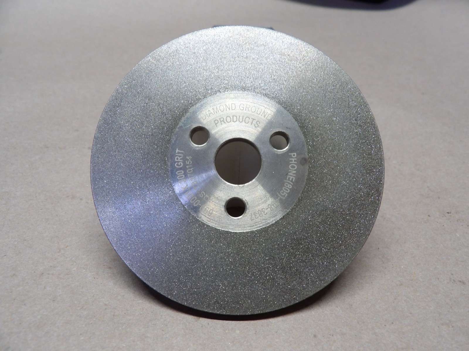 699-0001X 300G DOUBLE SIDED DIAMOND WHEEL FOR PIRANHA II & DGP GRINDERS