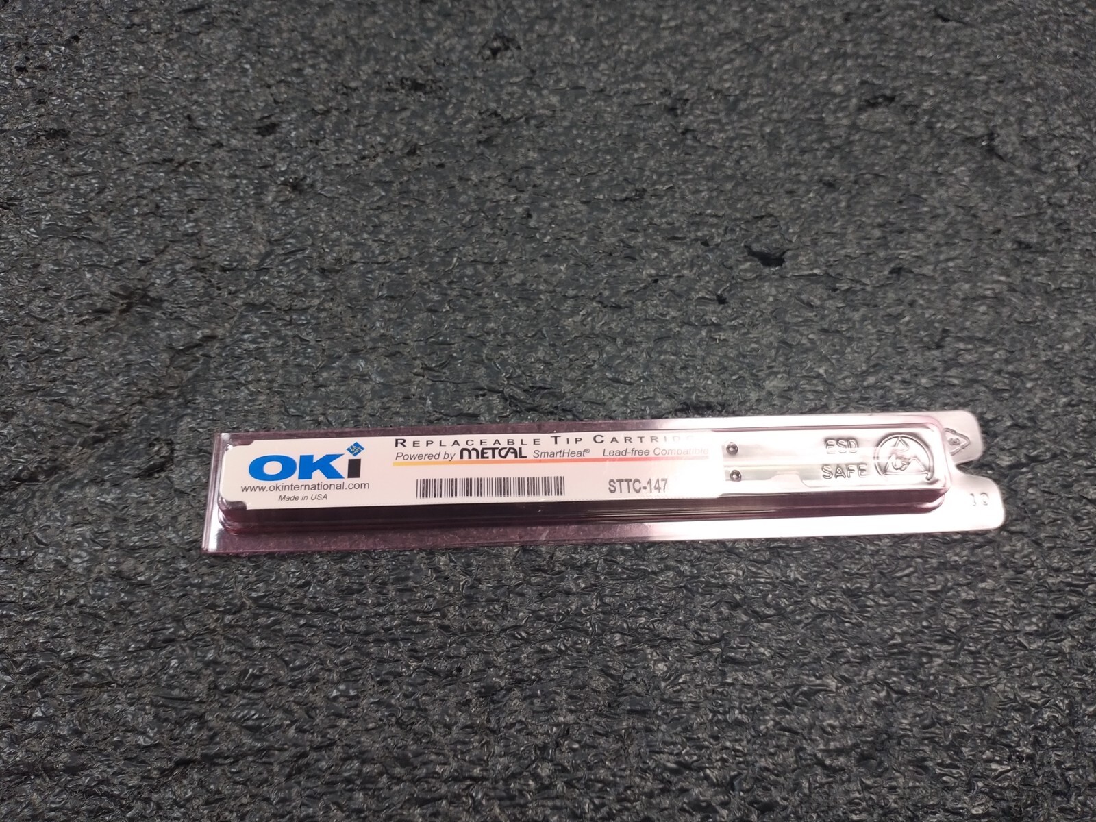 OKI METCAL STTC-147 700 Series Bevel Replacement Solder Tip Cartridge