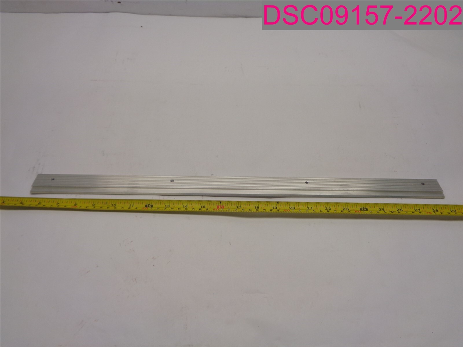 QTY=80 Pcs; 24″ Aluminum Threshold Floor Transition Plate 1-3/8″ Wide.