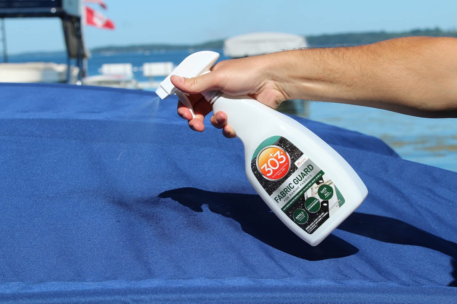 303 Marine Fabric Guard – Restores Water and Stain Repellency To Factory New