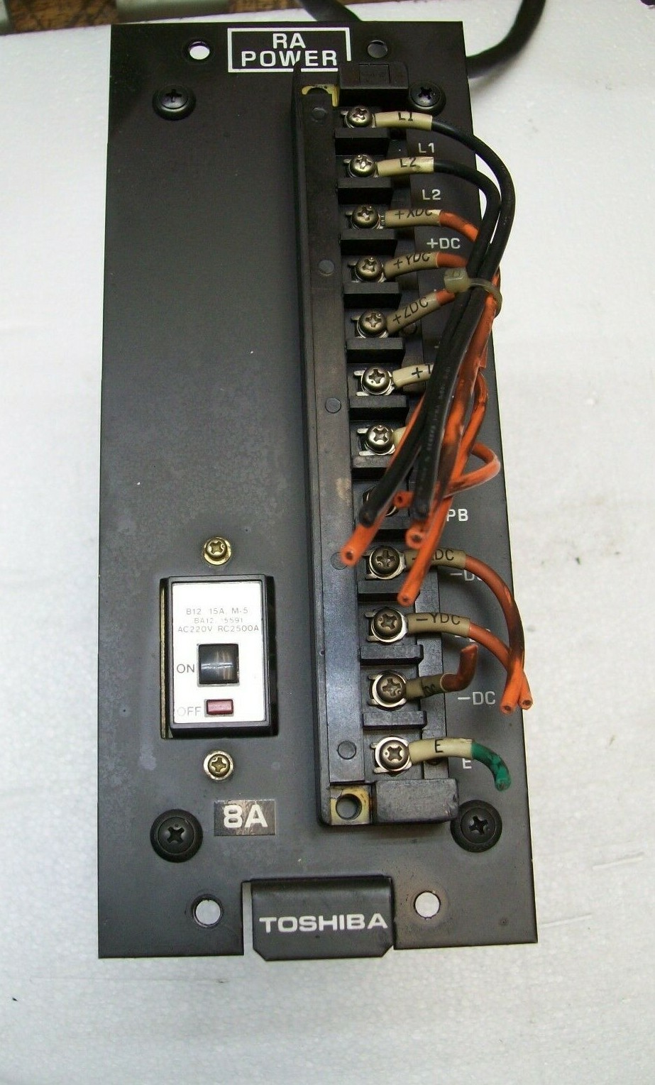 TOSHIBA RAD90-008 RA POWER SUPPLY