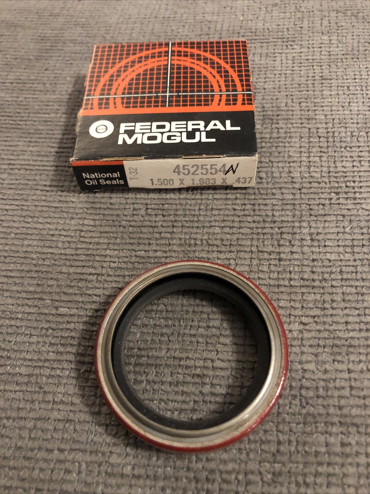 🔥🔥🔥🔥🔥NATIONAL 452554N 1.500 X 1.983 X 0.437″ Multi-Purpose Oil Wheel Seal