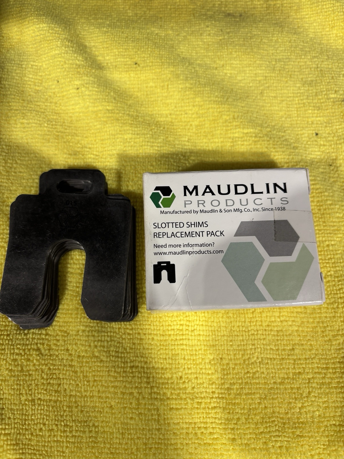 Maudlin Products MSA015 Slotted Shim (Pack of 20)