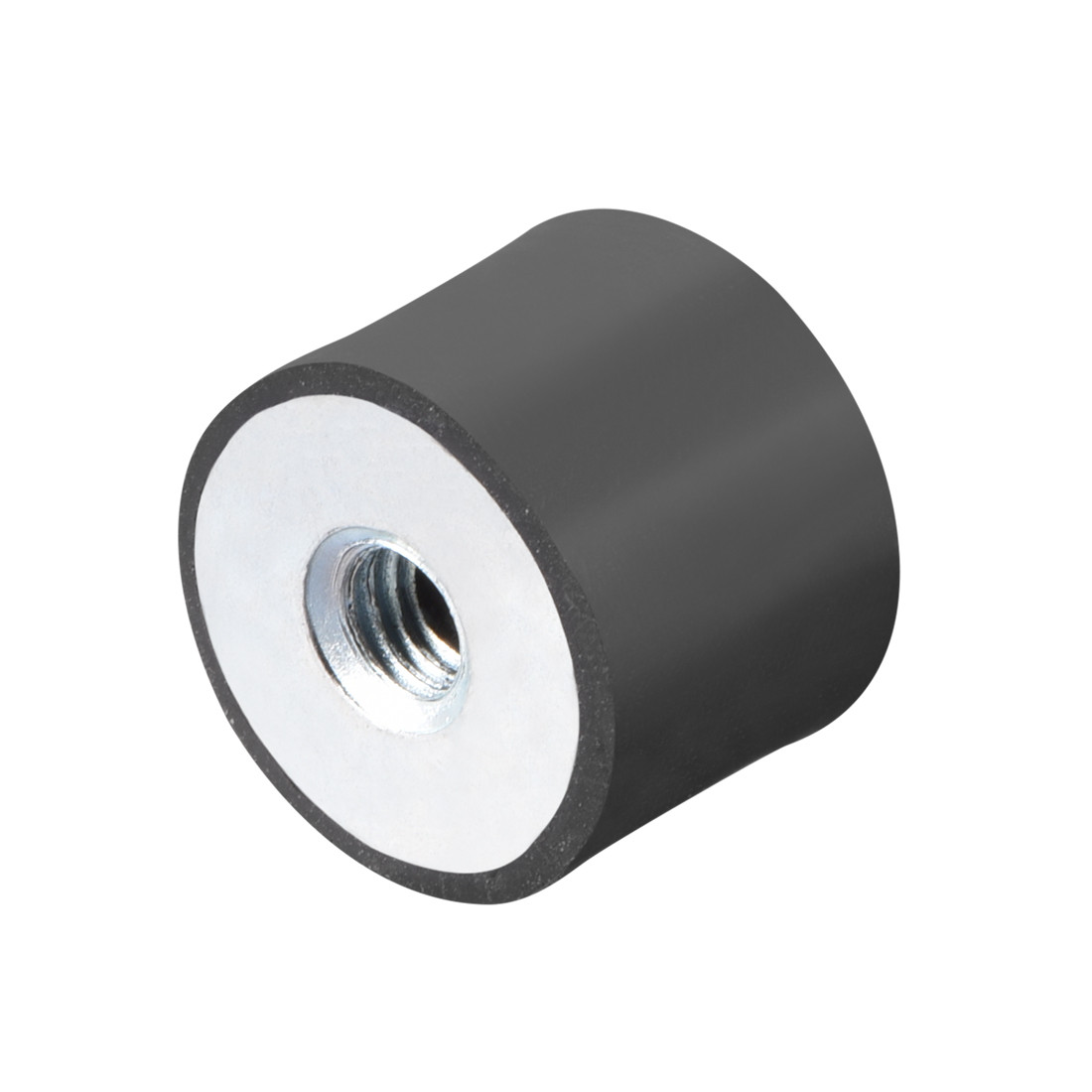 2pcs 20x15mm Rubber Female M6 Thread Isolator Replace Anti Vibration Pad Flat
