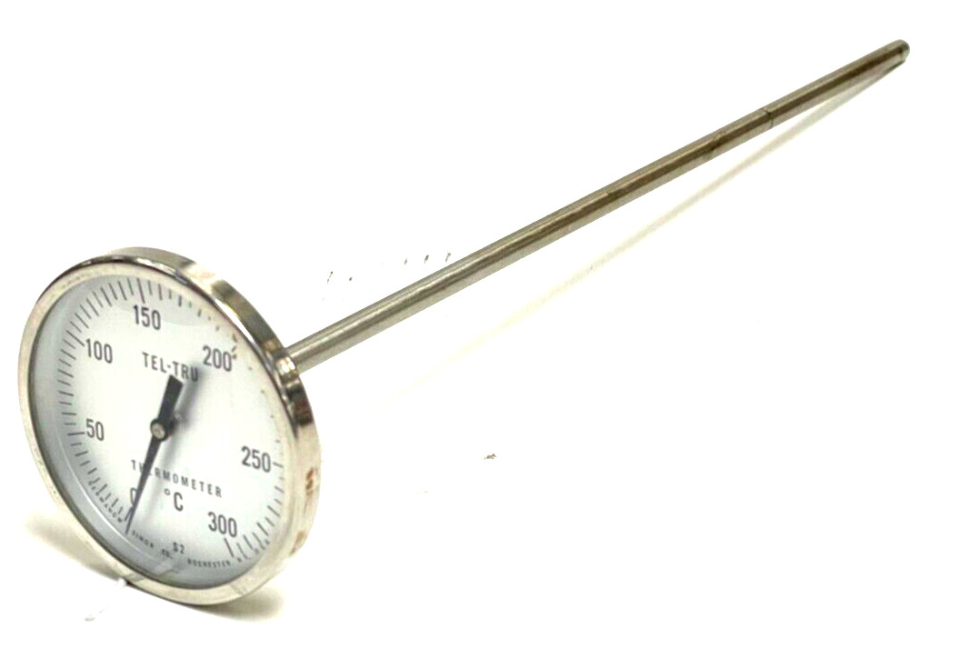 TEL-TRU S2 0-300 ANALOG DIAL THERMOMETER