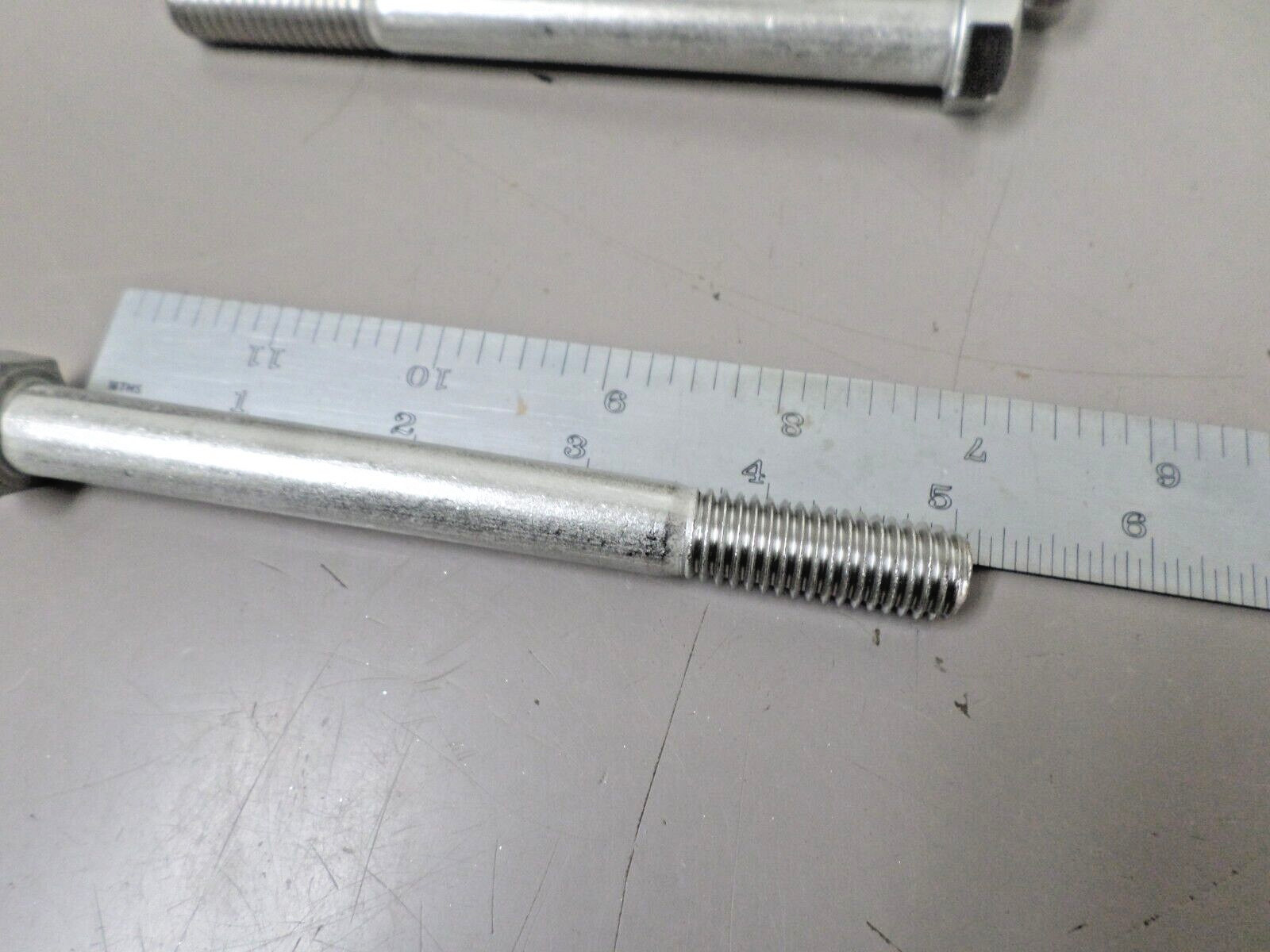 5 Pack of 1/2-13 x 5 Stainless Steel Coarse 18-8 Hex Bolts F593C THE
