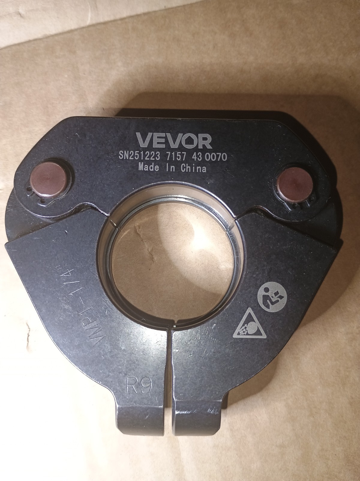 VEVOR 7PCS MegaPress Pressing Kit 1/2″ to 2″ for Standard Press Tools with Case
