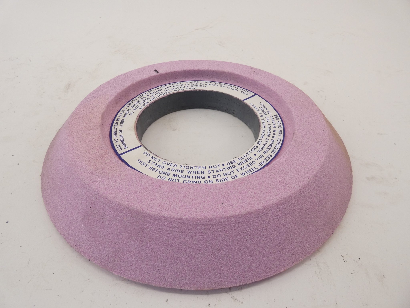 Eagle Grinding Wheel XA60-H8VW 5″ ID 12″ OD 2069 RPM – NEW Surplus!