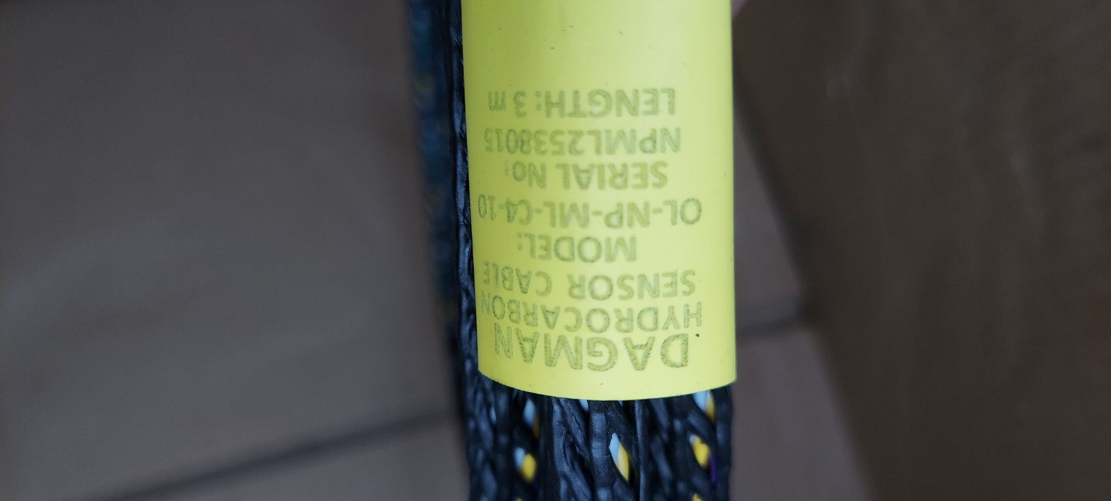 New Dagman OL-NP-ML-C4-10 Hydrocarbon Sensor Cable 3m