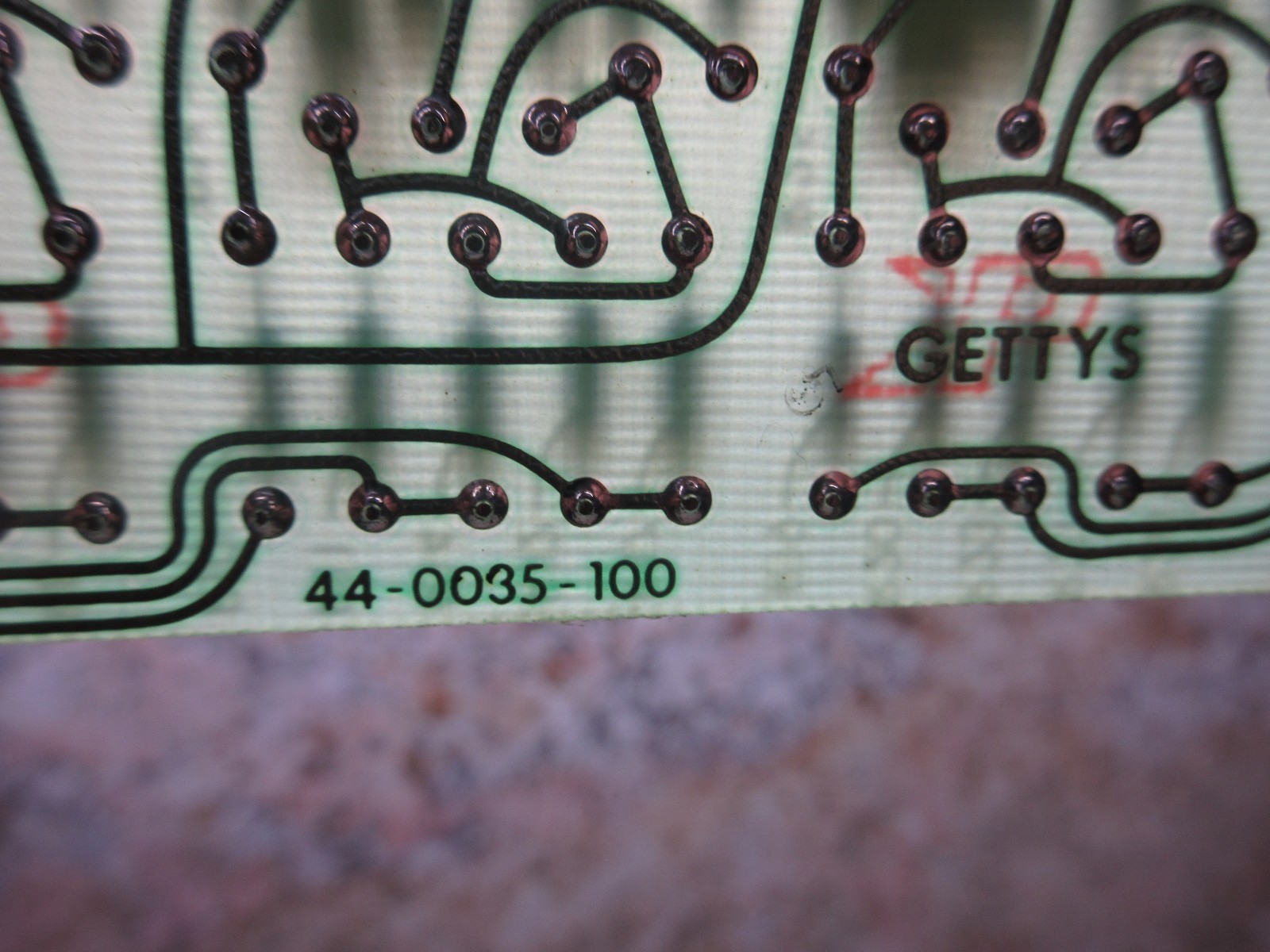 GETTYS CIRCUIT BOARD UNIT 44-0035-00 44-0035-100 CNC LOT OF 3 PIECES