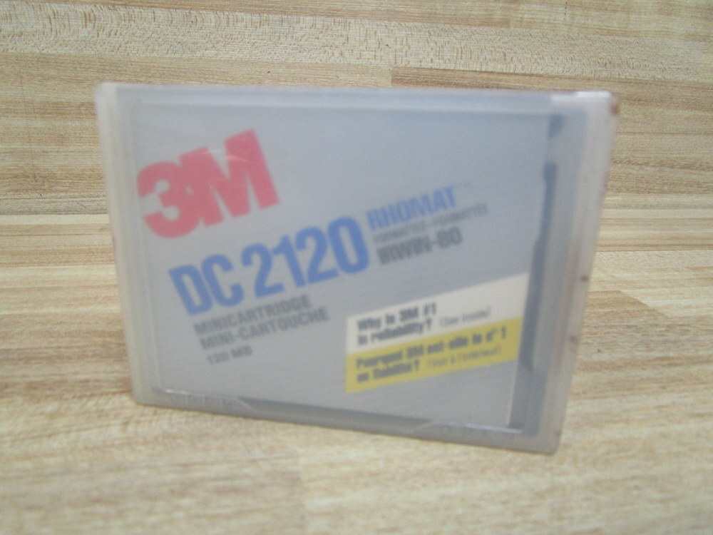 3M DC 2120 Mini Data Cartridge Tape RHOMAT (Pack of 5)