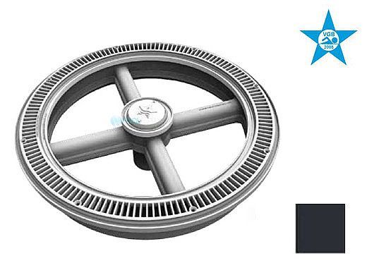 AquaStar FC102 20″ Full Circle Suction Outlet Cover & One-Port Sump