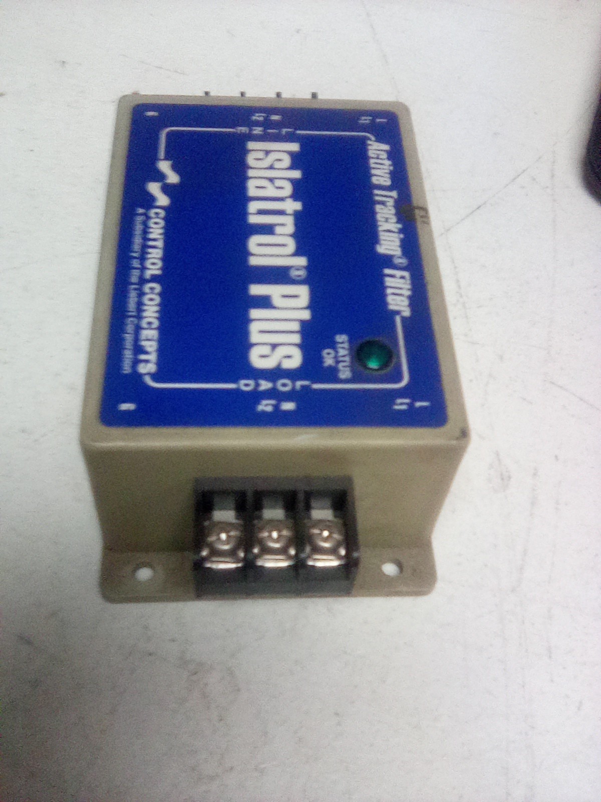 Control Concepts Ic+105 Active Tracking Filter Islatrol Plus