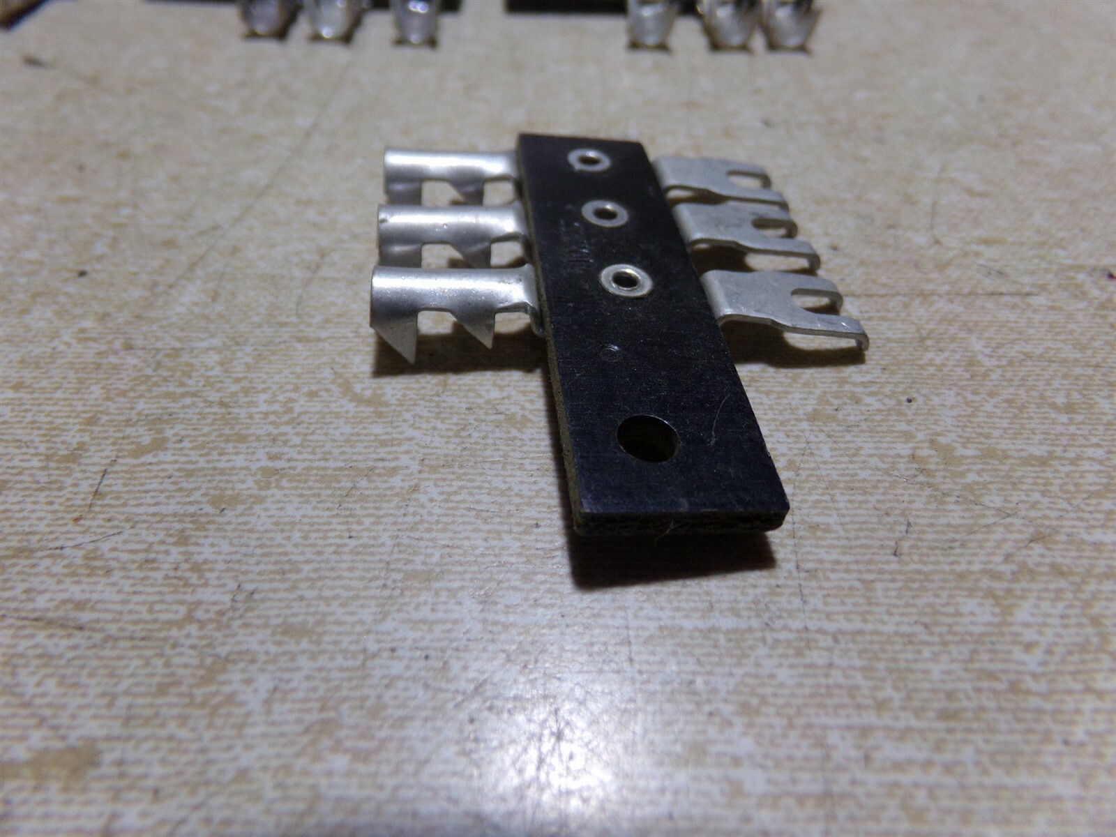 NEW 3-Pole Fork Terminal Jumper Strip Lot of 10 *FREE SHIPPING*