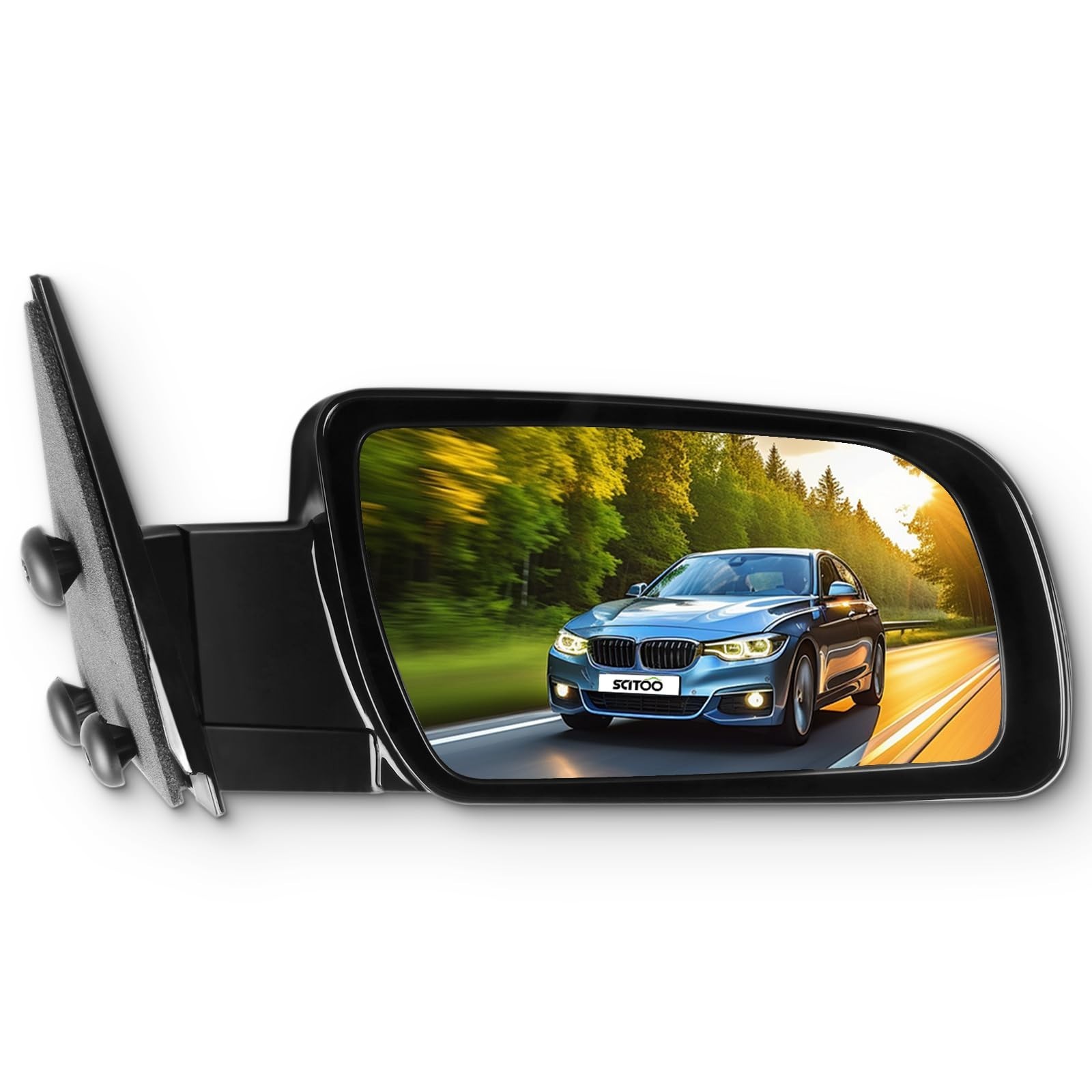 SCITOO Right Side View Mirror Fit For Chevy & For GMC Models – For Silverado,…