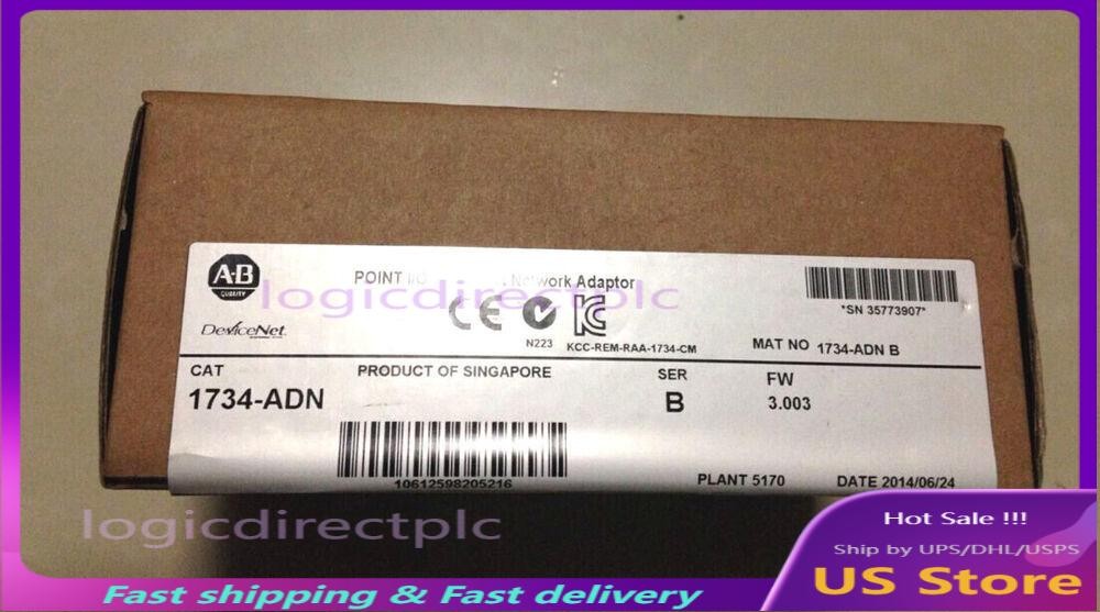 1PC NEW Allen-Bradley 1734-ADN POINT I/O DeviceNet Network Adaptor