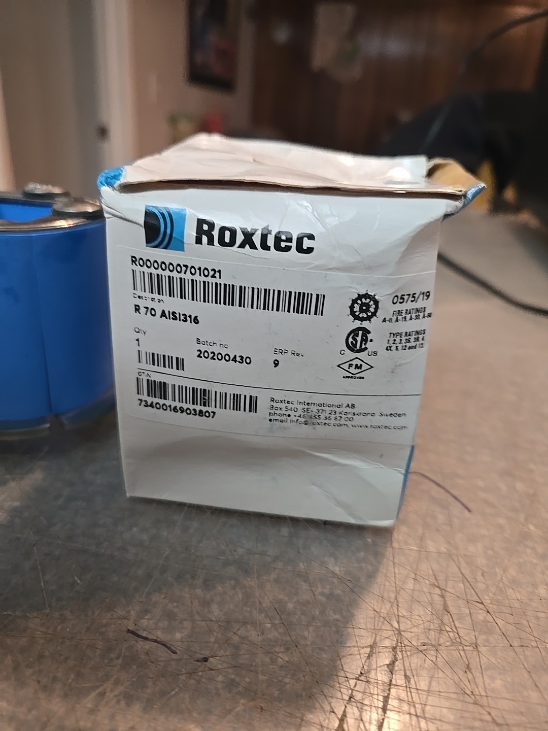 ROXTEC RS 70 AISI316. New In Box.