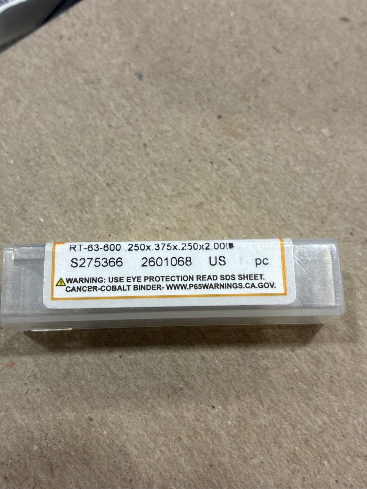 LMT-ONSRUD,63-620,SPIRAL ROUTER BIT 1/4X3/8X1/4X2 INCH NEW