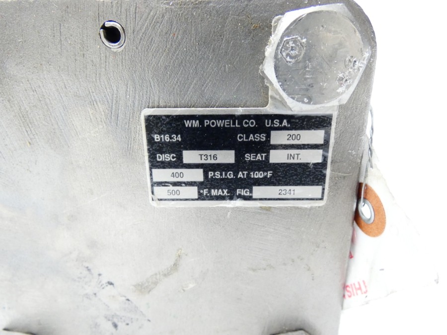 WM POWELL B16.34 T316 200 2″ NSNP