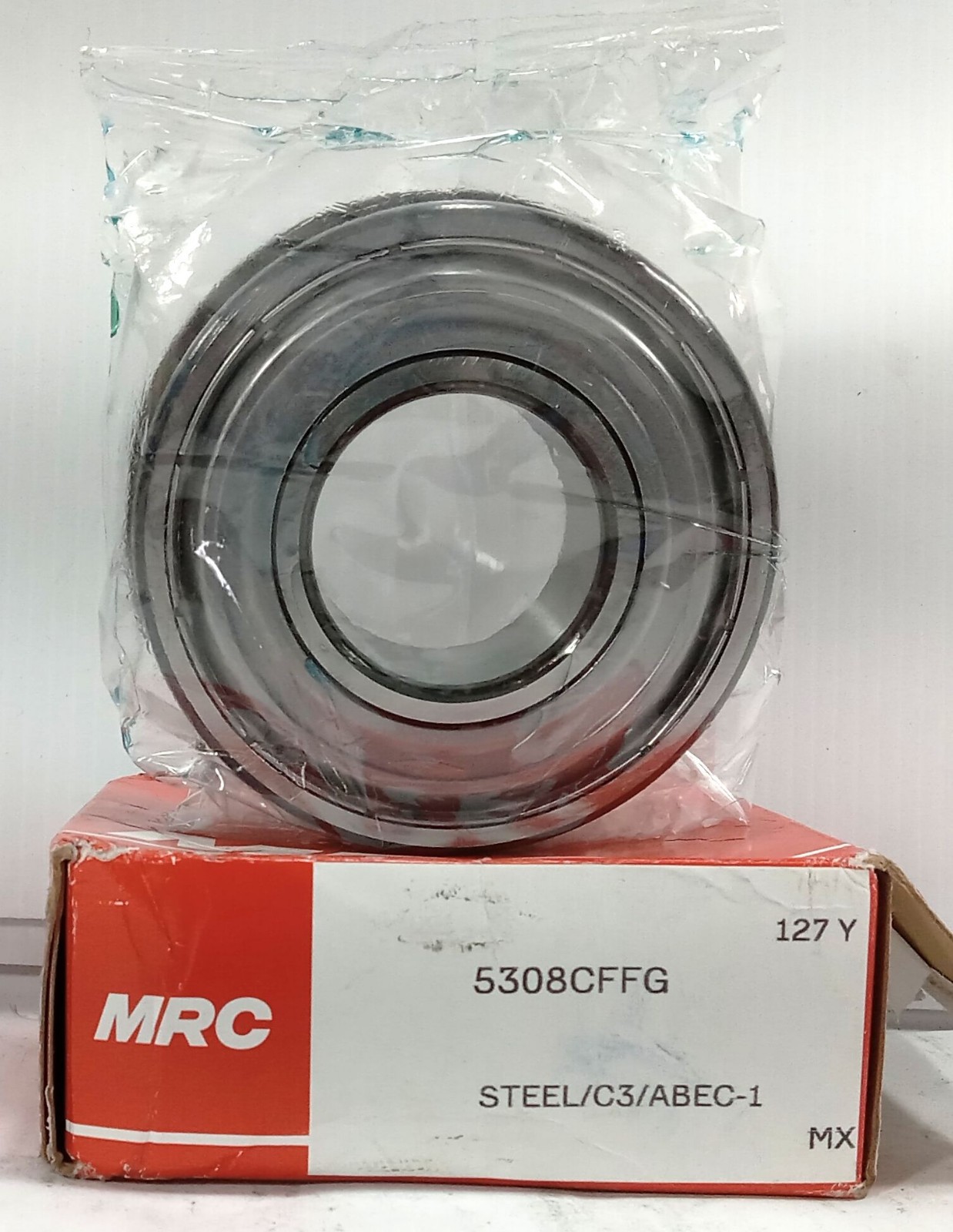 1 NEW MRC 5308CFFG 40X90X36.5mm 2 ROW ANGULAR CONTACT BEARING NIB **MAKE OFFER**