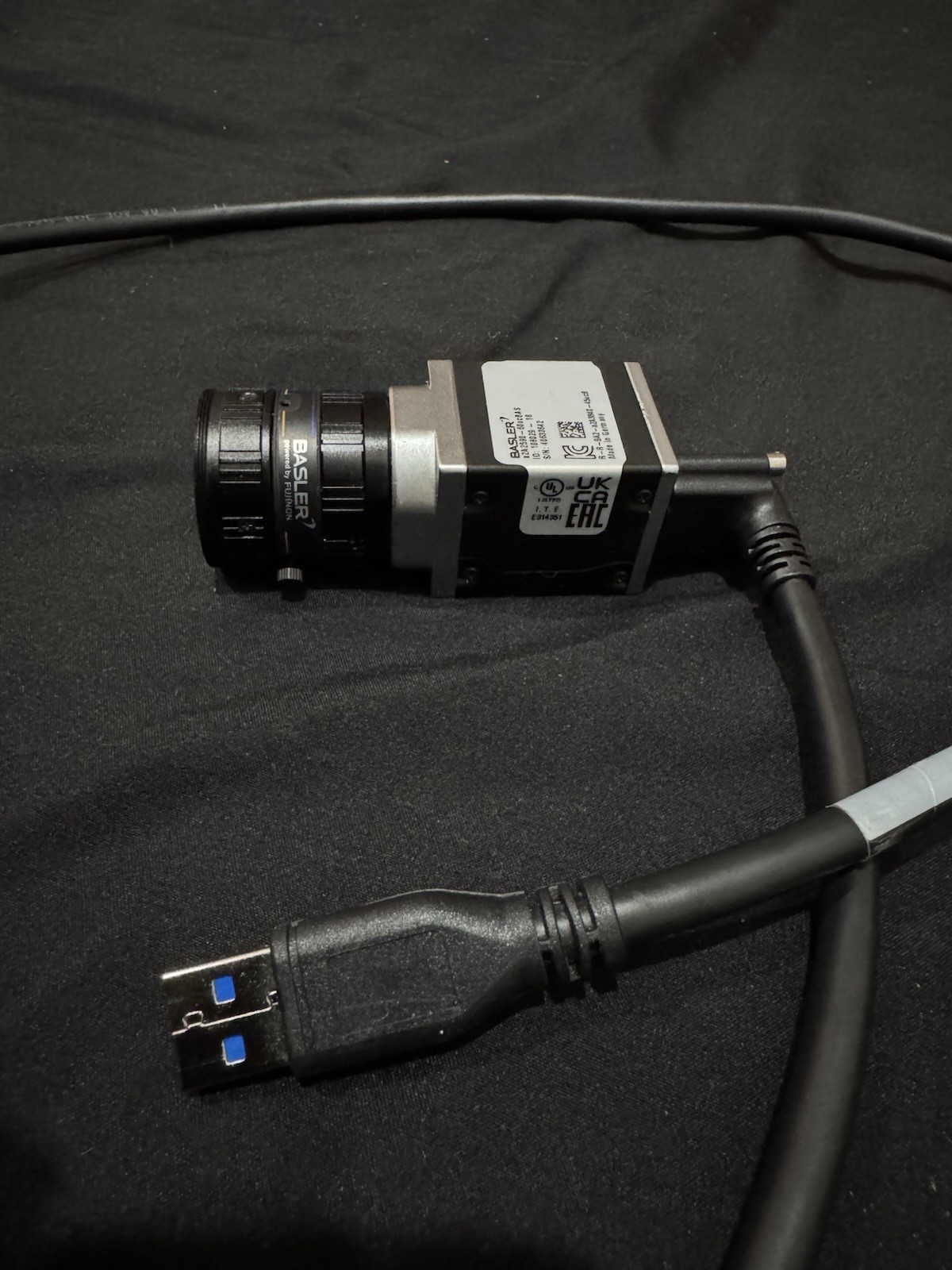 Basler a2A2590-60ucBAS + C125-0618-5M F1.8 f6mm Lens
