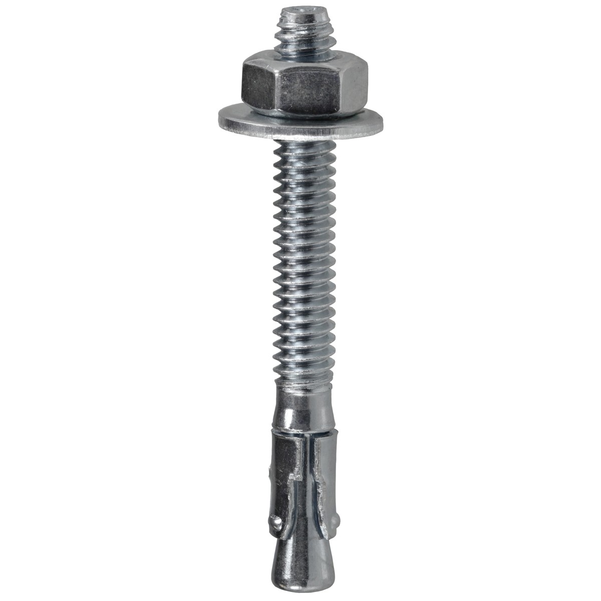 L.H. Dottie W14214 1/4″ x 2-1/4″ Zinc Wedge Anchor Full Thread