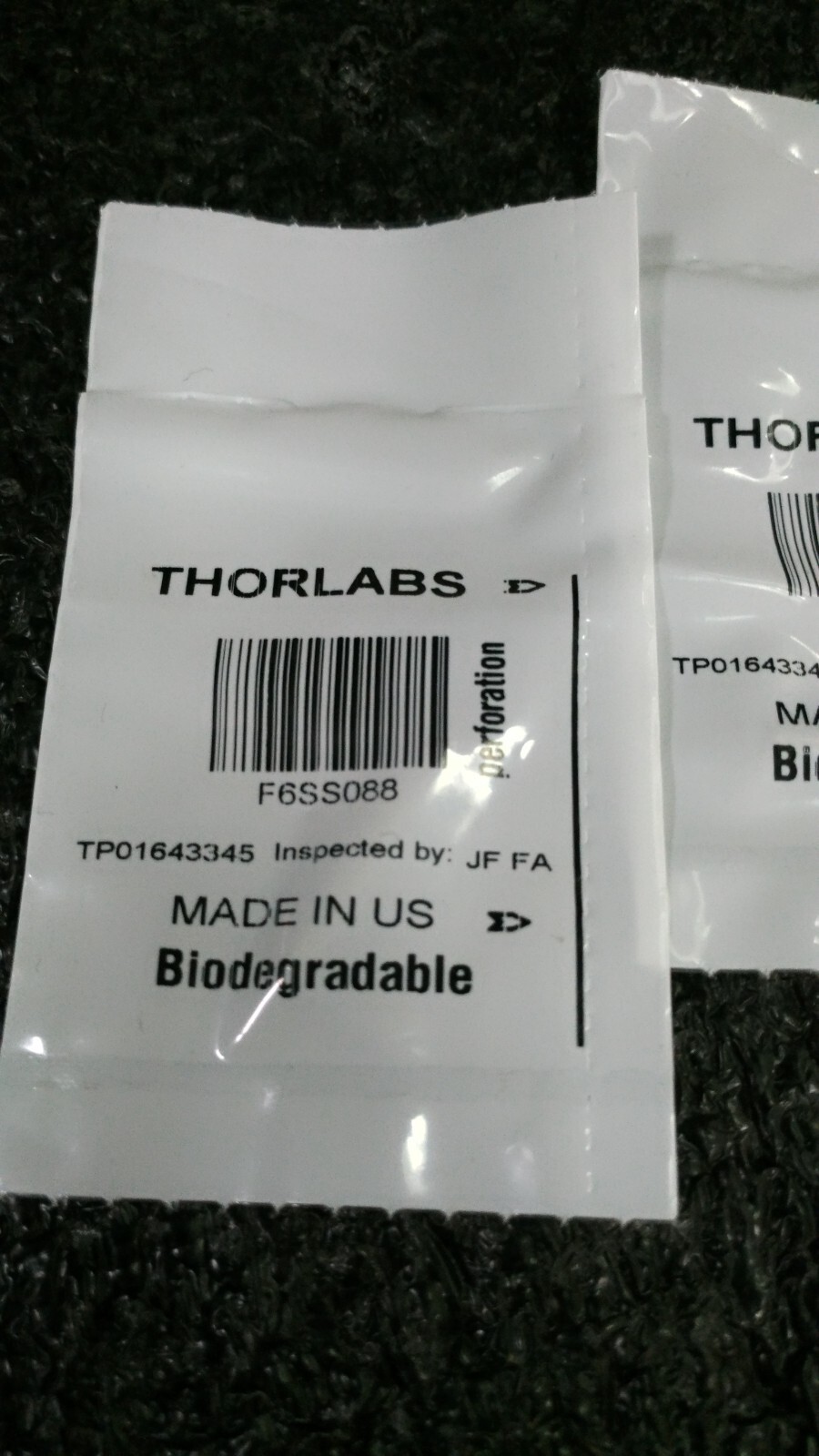 THORLABS F6SS088 6-80 0.88″ Long Fine Hex Adjuster Lot of 4