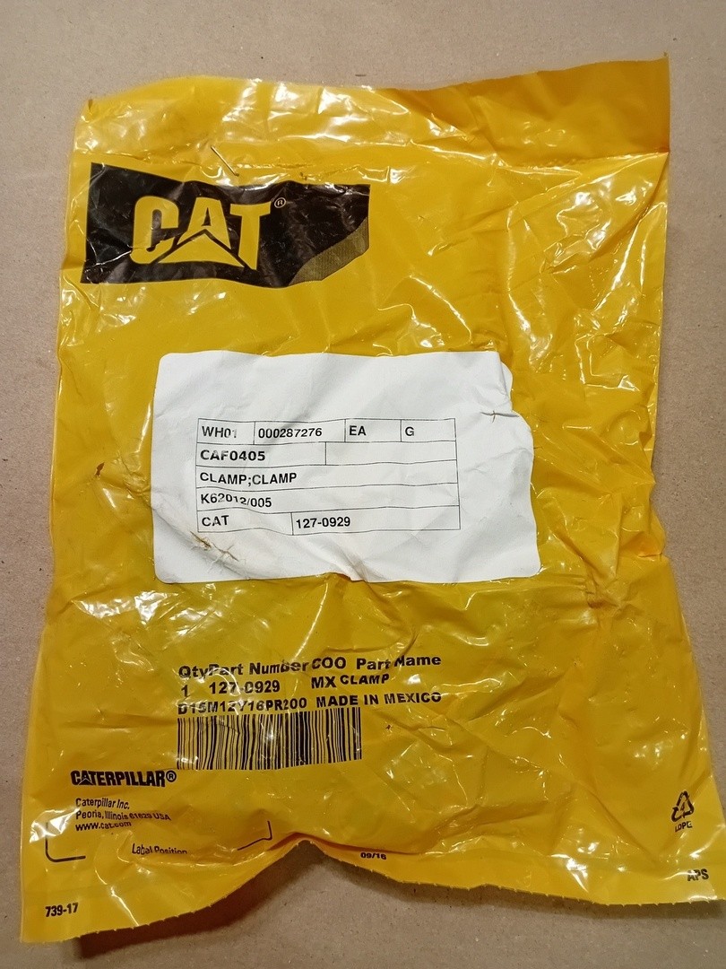 SURPLUS NEW Caterpillar 127-0929 110mm Minimum ID Band V Clamp – Parts