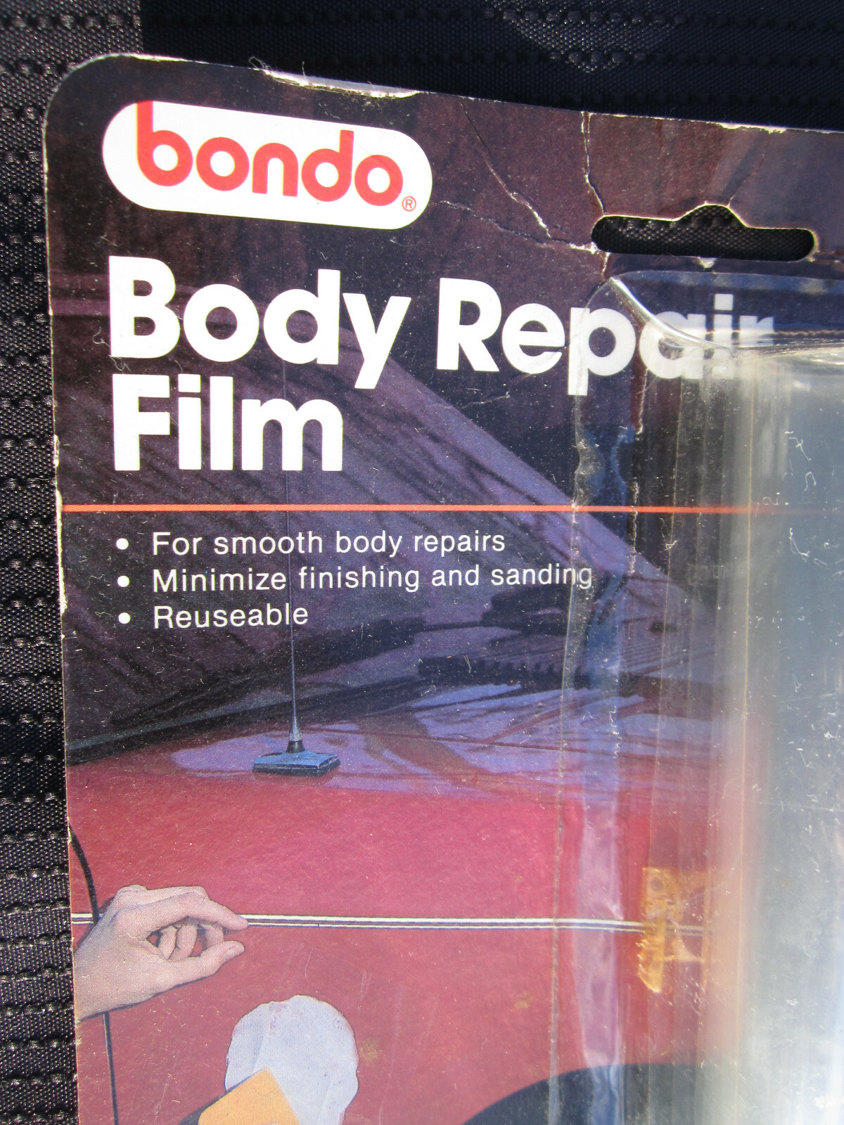 New bondo BODY REPAIR FILM 2 Sheets: 7″ x 21″ for smooth body repairs No. 939