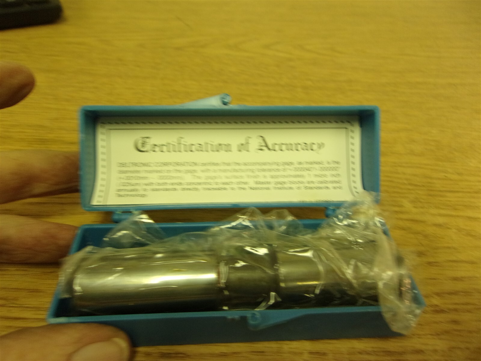 NEW Deltronic Pin Gage .6760 *FREE SHIPPING*
