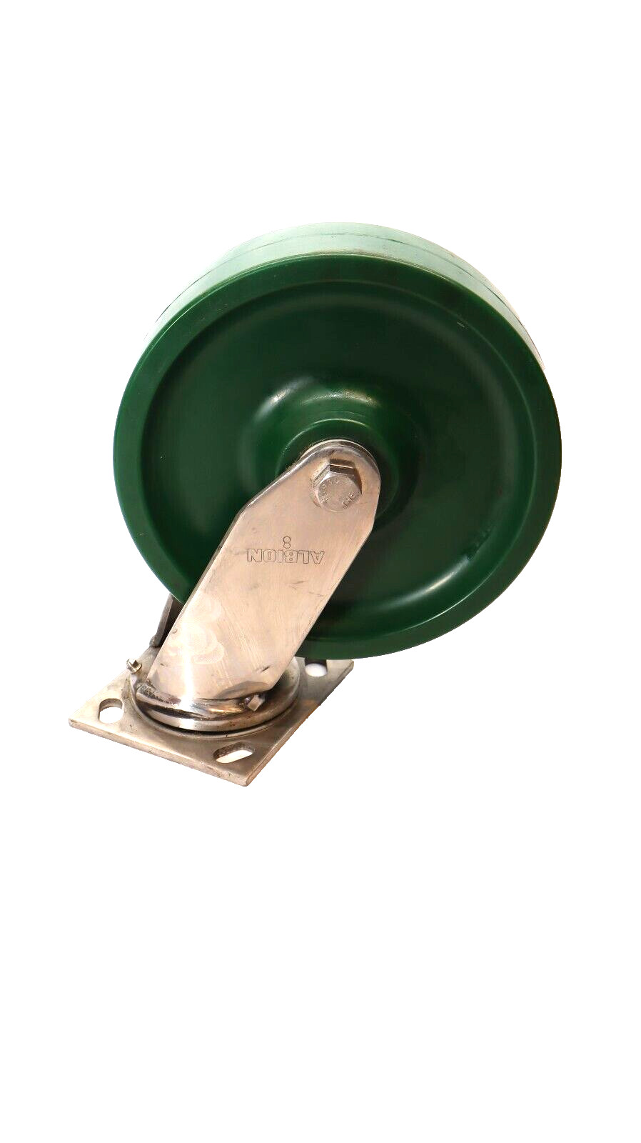 ALBION 8″ 05 Swl 8×2 XL 05X108251S Stainless Steel Swivel Caster 8″x2″ (NEW)