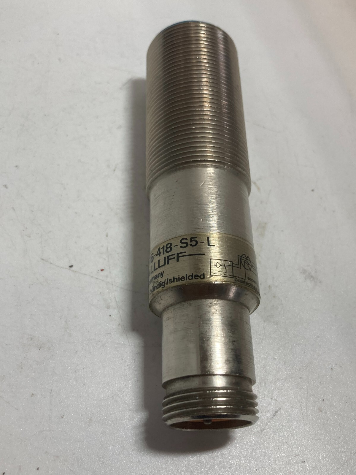BALLUFF BES 516-418-S5-L PROXIMITY SENSOR 10MM SENSING 90-250VAC 45-65HZ 180MA