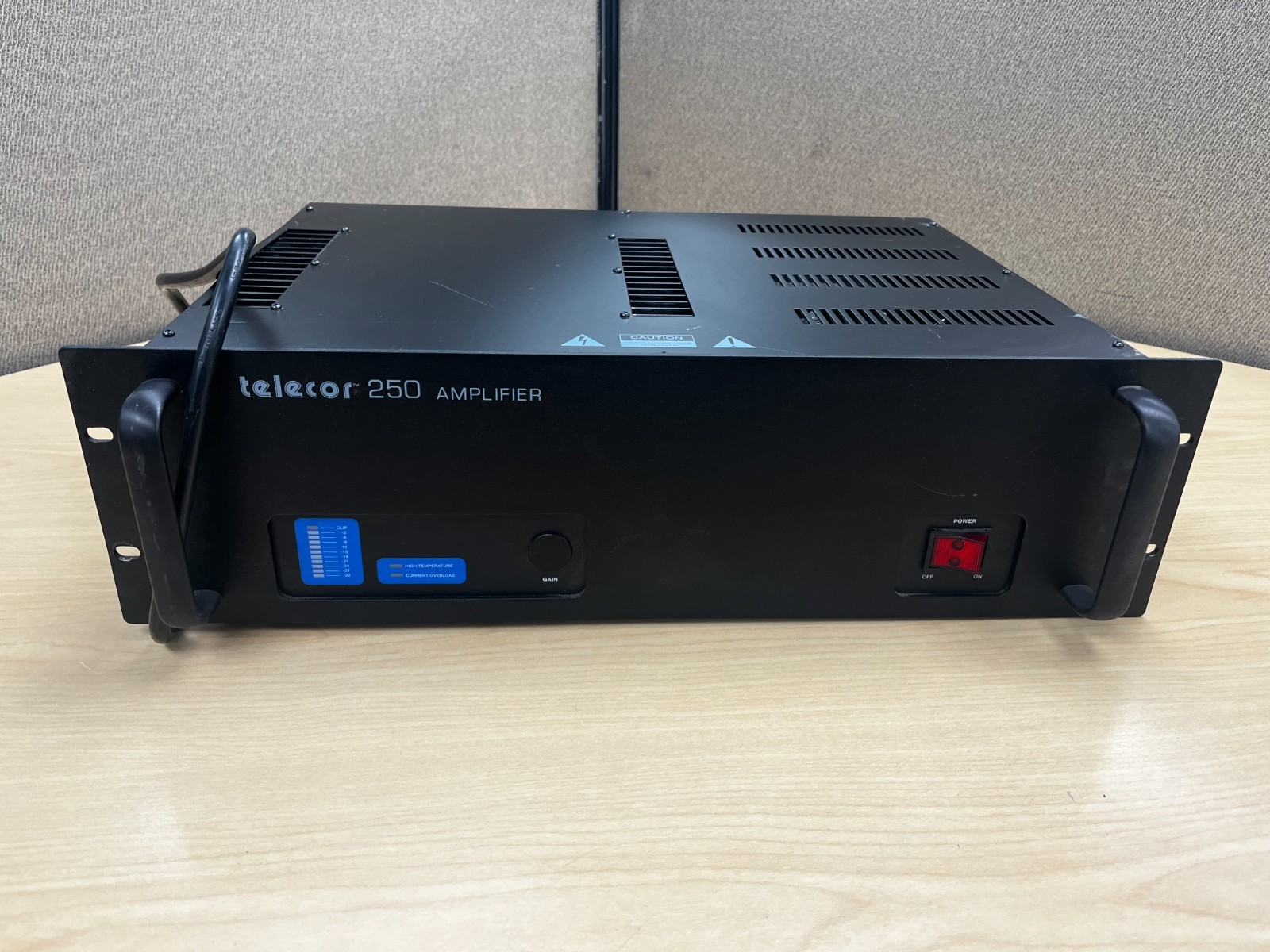 Telecor SI-250 Power Amplifier, 250W RMS, High Efficiency, used