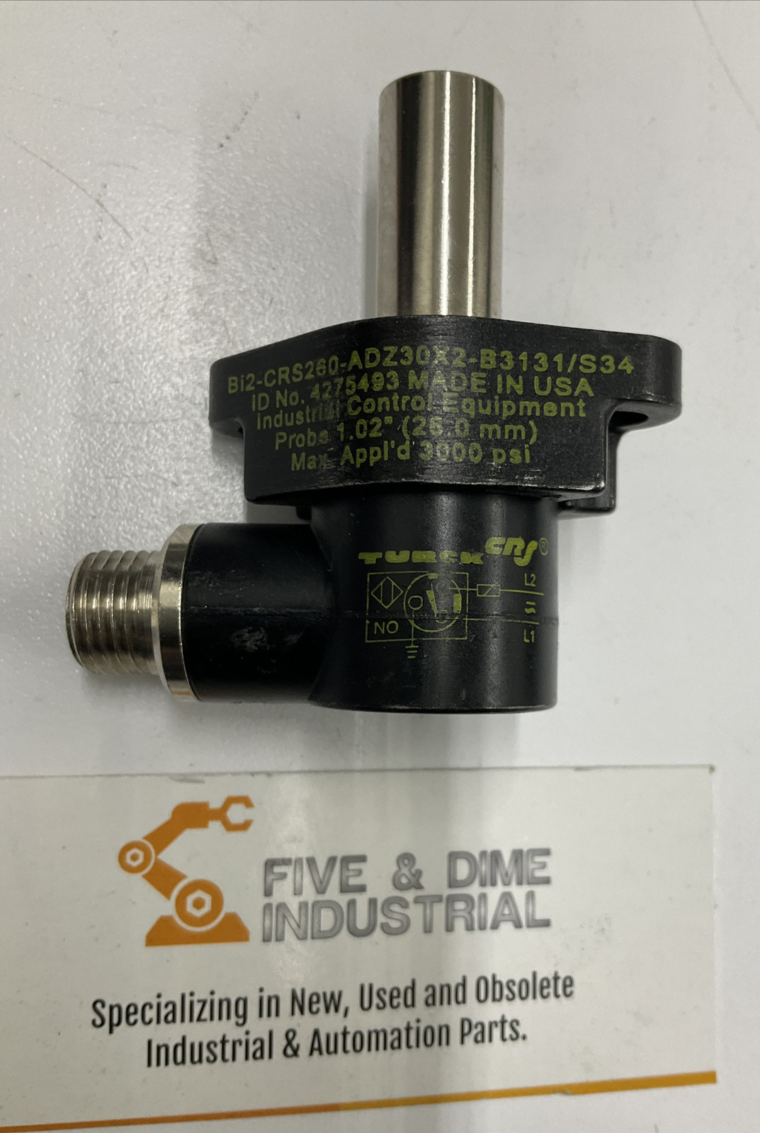 Turck BI2-CRS260-ADZ30X2-B3131/S34 – 4275493 Sensor 26.0mm Probe