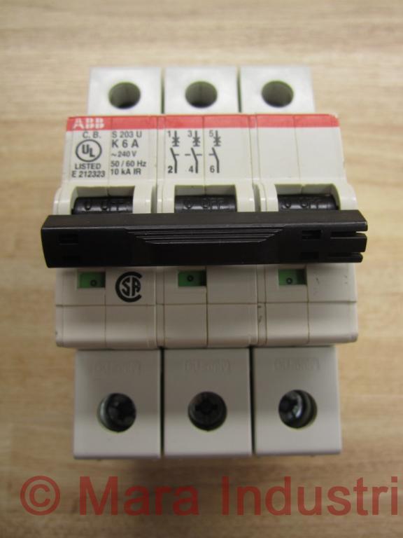 Asea Brown Broveri S-203-U-K6 ABB Circuit Breaker