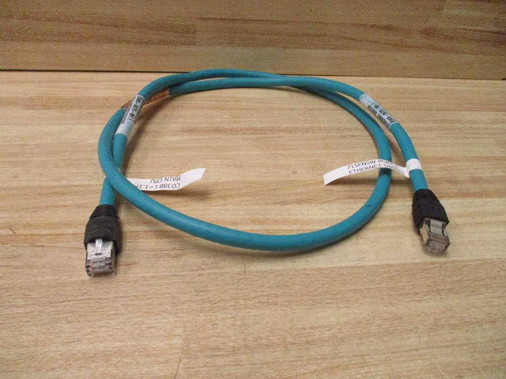 Fanuc EWS-9675-M1.1 Ethernet Cable EWS9675M11 Industrial Cat 5 (Pack of 6)