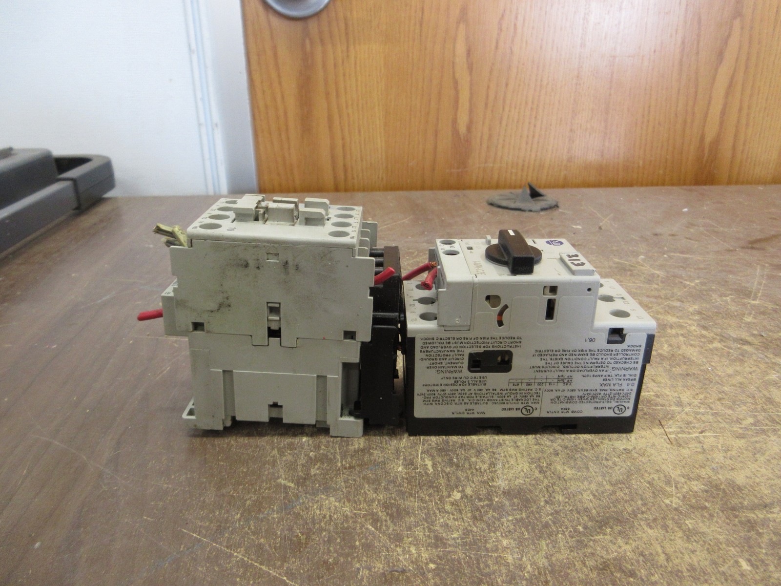 Allen-Bradley Starter 190E-BND2-CC10X Ser. B 120V Coil Trip: 0.25-0.4A Used