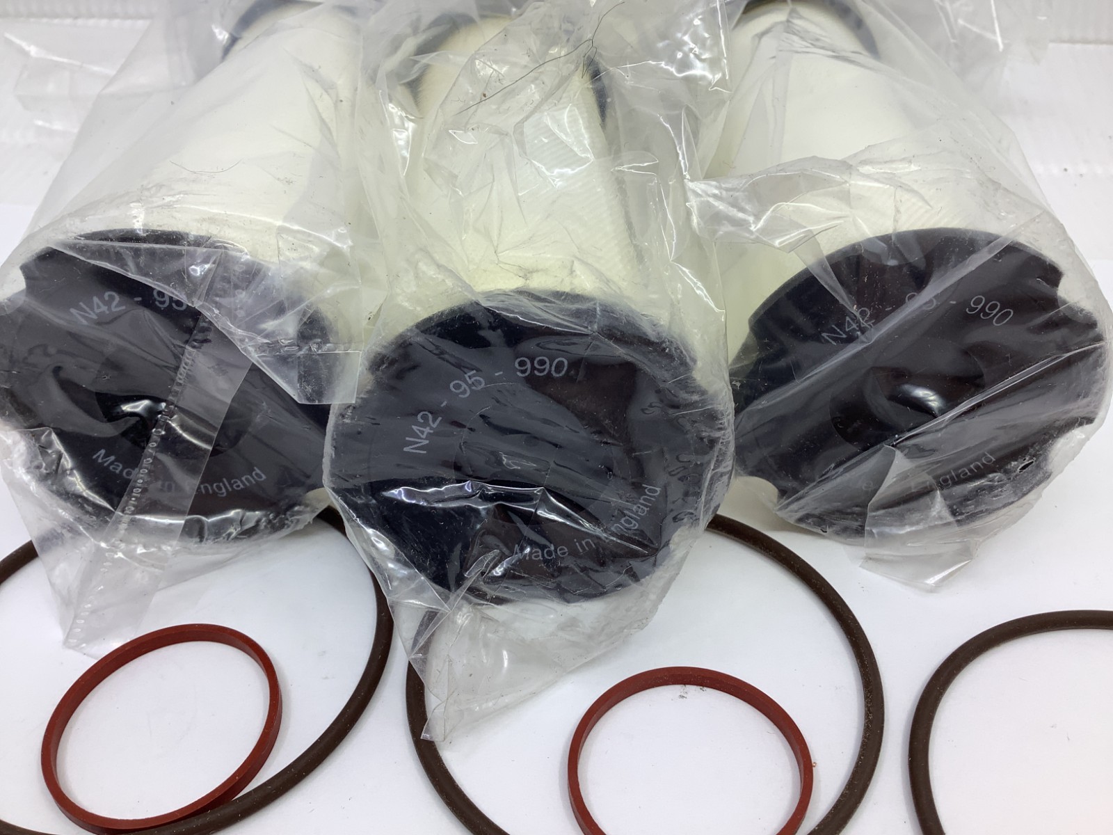 Lot of 3 JOHNSON CONTROLS A-4000-605 NSMP 40 CFM Filter Element Replacement Kit