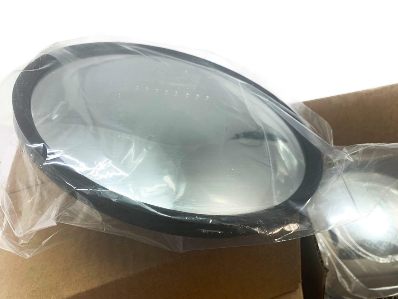Lot of 6 Qty Arrow Safety Device 703-00-100 8-1/2” Convex Mirror Steel Black NEW