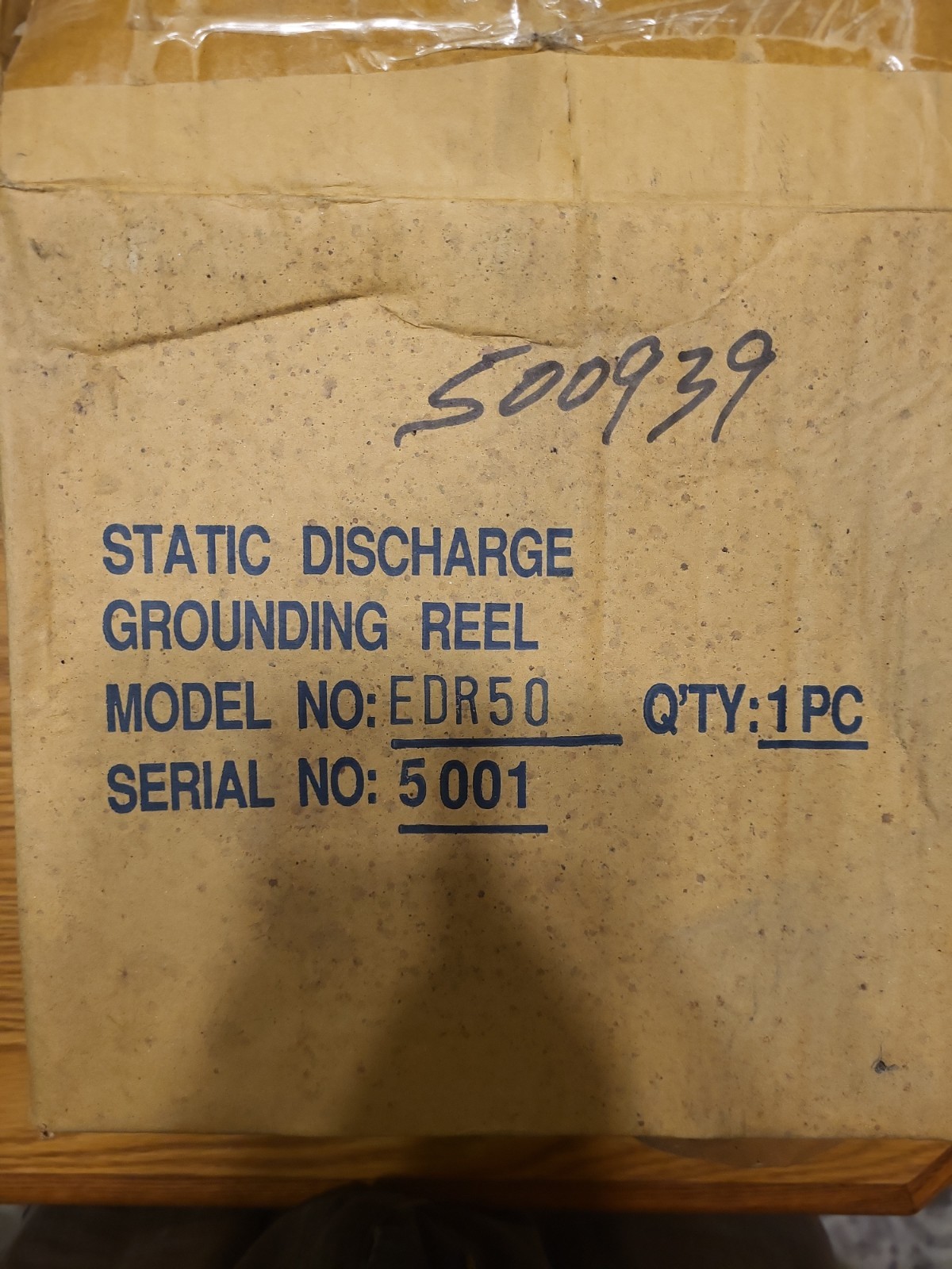 Conductix EDR50 Static Discharge Grounding Reel 100A 50FT