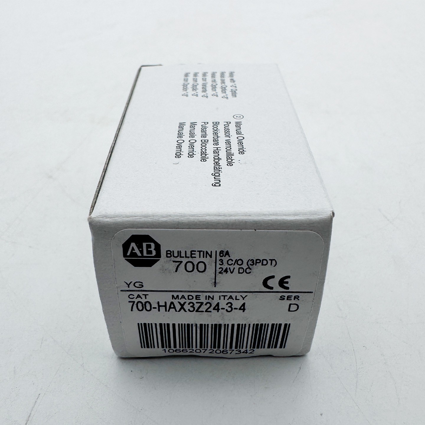 700-HAX3Z24-3-4 GP Tube Base Relay New Original 700HAX3Z2434
