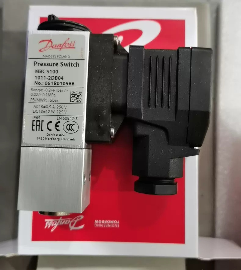 1PC New Danfoss MBC5100 Pressure Switch 061B010566 DHL/Fedex Quality Assurance